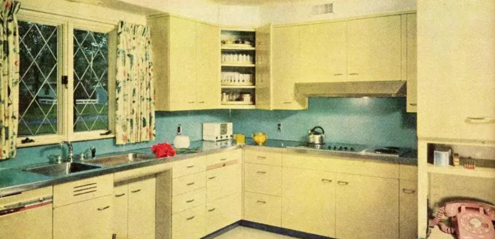 The Past And Future Of Kitchen Cabinets Cabinet Floor DIRECT   1940s 